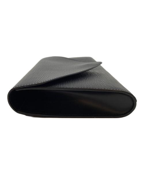 LOUIS VUITTON（ルイ ヴィトン）LOUIS VUITTON (ルイ ヴィトン) クラッチバッグ ブラックの古着・服飾アイテム