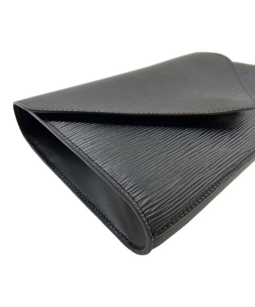 LOUIS VUITTON（ルイ ヴィトン）LOUIS VUITTON (ルイ ヴィトン) クラッチバッグ ブラックの古着・服飾アイテム