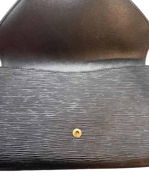 LOUIS VUITTON（ルイ ヴィトン）LOUIS VUITTON (ルイ ヴィトン) クラッチバッグ ブラックの古着・服飾アイテム