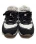 NEW BALANCE (ニューバランス) スニーカー ホワイト×ブラック サイズ:26：9000円