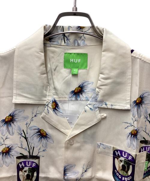 HUF（ハフ）HUF (ハフ) 半袖シャツ アイボリー サイズ:M 未使用品の古着・服飾アイテム