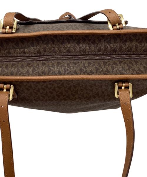 MICHAEL KORS（マイケル・コース）MICHAEL KORS (マイケルコース) トートバッグ ブラウンの古着・服飾アイテム