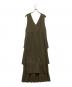 CLANE (クラネ) プリーツワンピース オリーブ サイズ:1：8000円