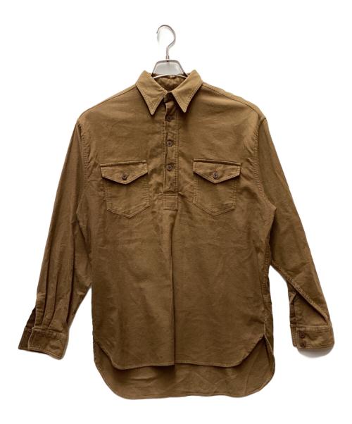 RRL（ダブルアールエル）RRL (ダブルアールエル) 長袖シャツ ブラウン サイズ:Lの古着・服飾アイテム