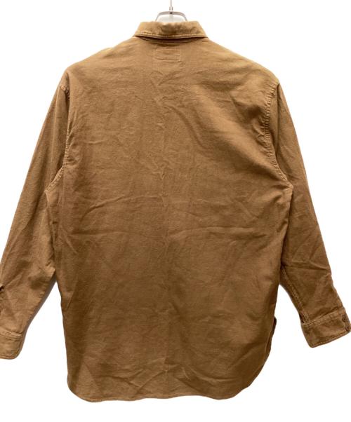 RRL（ダブルアールエル）RRL (ダブルアールエル) 長袖シャツ ブラウン サイズ:Lの古着・服飾アイテム