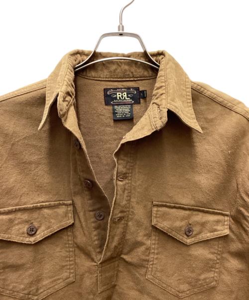 RRL（ダブルアールエル）RRL (ダブルアールエル) 長袖シャツ ブラウン サイズ:Lの古着・服飾アイテム