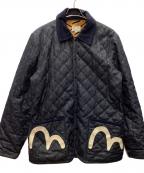 EVISUエヴィス）の古着「キルティングデニムジャケット」｜インディゴ