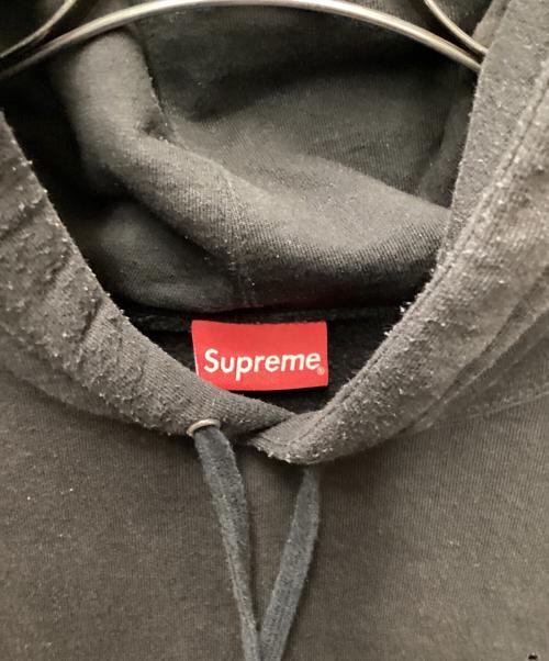 SUPREME（シュプリーム）Supreme (シュプリーム) Laser cut S logo hooded Sweatshirt ブラック サイズ:XXLの古着・服飾アイテム