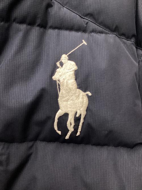 POLO RALPH LAUREN（ポロ・ラルフローレン）POLO RALPH LAUREN (ポロ・ラルフローレン) ダウンジャケット ネイビー サイズ:Lの古着・服飾アイテム