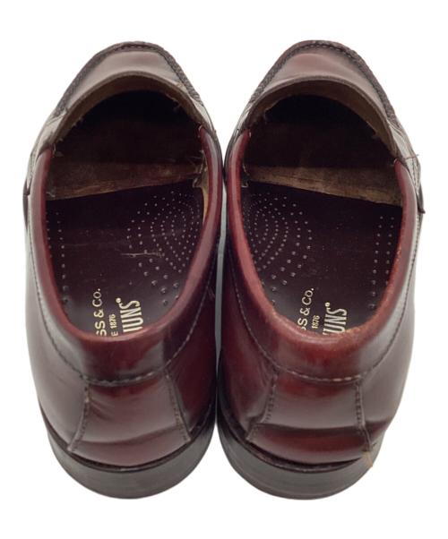 G.H.BASS（ジーエイチバス）G.H.BASS (ジーエイチバス) コインローファー レッド サイズ:不明の古着・服飾アイテム