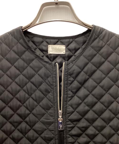 Bibiy.（ビビィ）Bibiy. (ビビィ) キルティングノースリーブワンピース ブラック サイズ:Freeの古着・服飾アイテム