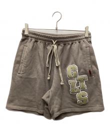 CVTVLIST（カタリスト）の古着「スウェットハーフパンツ」｜ベージュ