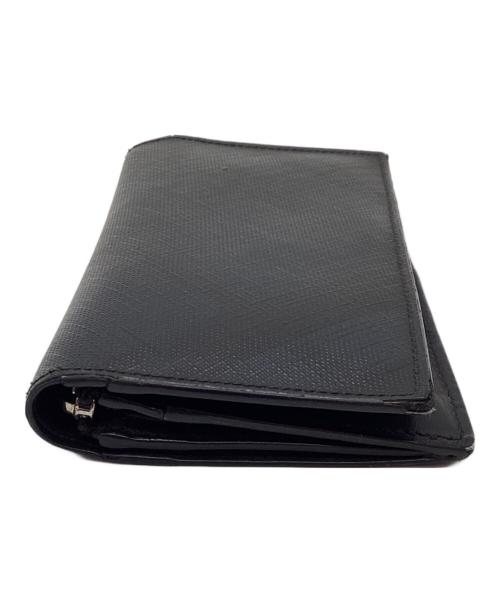 BURBERRY（バーバリー）BURBERRY (バーバリー) 長財布 ネイビーの古着・服飾アイテム