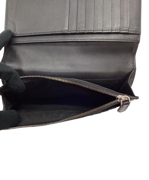 BURBERRY（バーバリー）BURBERRY (バーバリー) 長財布 ネイビーの古着・服飾アイテム