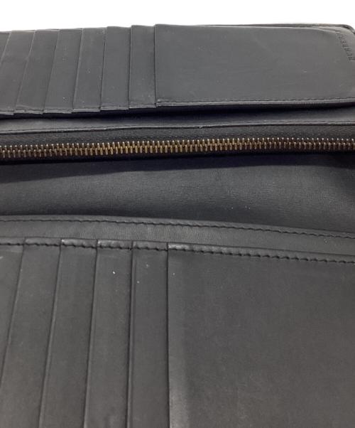 BURBERRY（バーバリー）BURBERRY (バーバリー) 長財布 ネイビーの古着・服飾アイテム