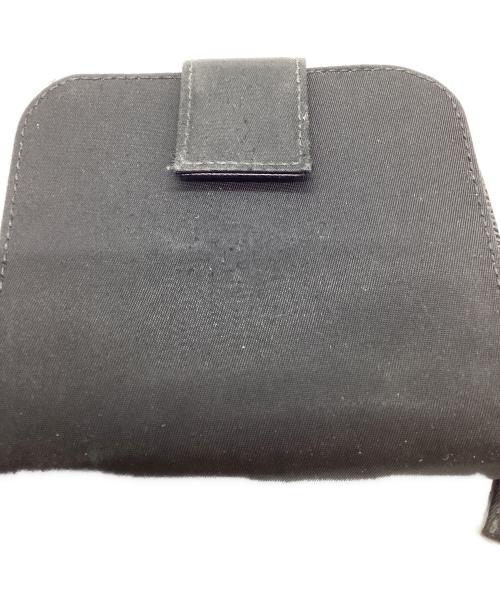 PRADA（プラダ）PRADA (プラダ) 2つ折り財布 ブラックの古着・服飾アイテム