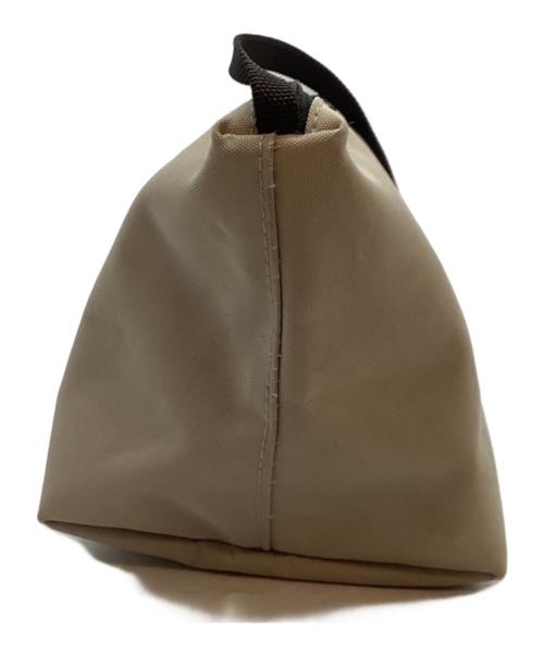 Herve Chapelier（エルベシャプリエ）Herve Chapelier (エルベシャプリエ) ナイロン船形ショルダーバッグ ベージュの古着・服飾アイテム