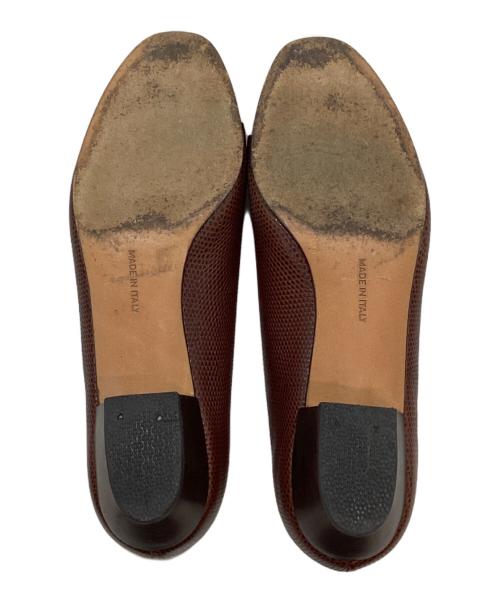 Salvatore Ferragamo（サルヴァトーレ フェラガモ）Salvatore Ferragamo (サルヴァトーレ フェラガモ) パンプス ブラウン サイズ:24の古着・服飾アイテム