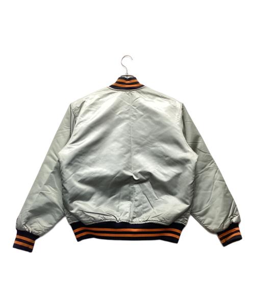 FELCO（フェルコ）FELCO (フェルコ) スタジャン シルバー×オレンジ サイズ:Lの古着・服飾アイテム