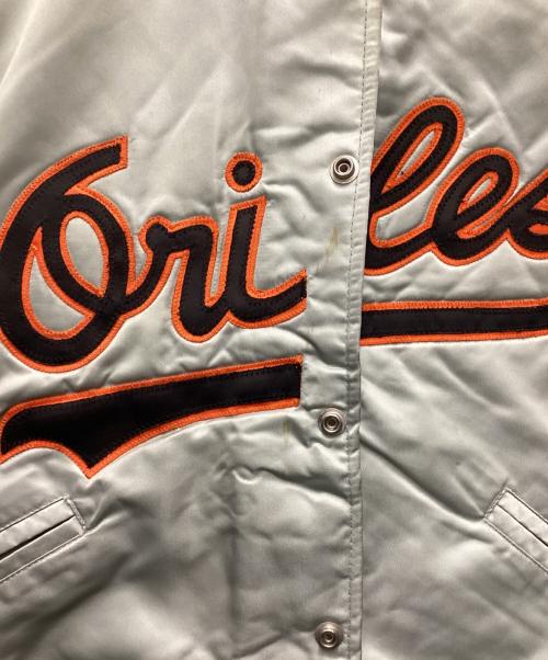 FELCO（フェルコ）FELCO (フェルコ) スタジャン シルバー×オレンジ サイズ:Lの古着・服飾アイテム