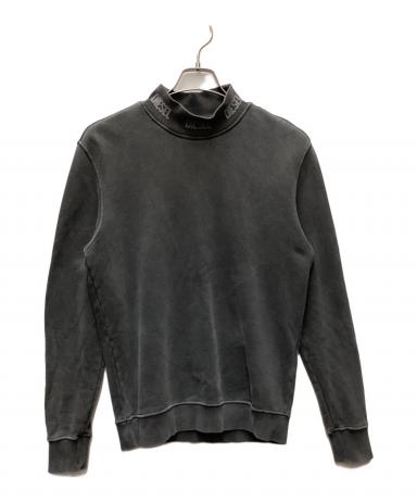 中古・古着通販】DIESEL (ディーゼル) ハイネックスウェット グレー 