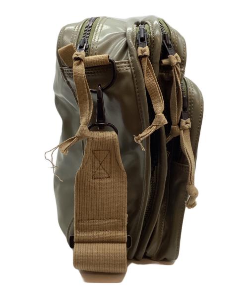 LUGGAGE LABEL（ラゲッジ レーベル）LUGGAGE LABEL (ラゲッジ レーベル) ショルダーバッグ カーキの古着・服飾アイテム