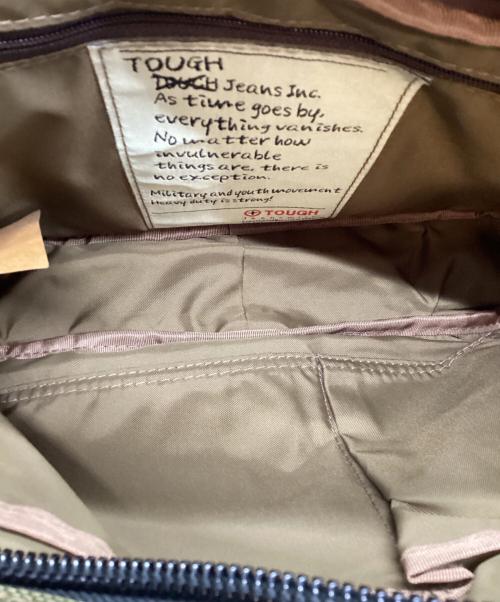 TOUGH JEANS（タフジーンズ）TOUGH JEANS (タフジーンズ) ミリタリーショルダーバッグ カーキの古着・服飾アイテム