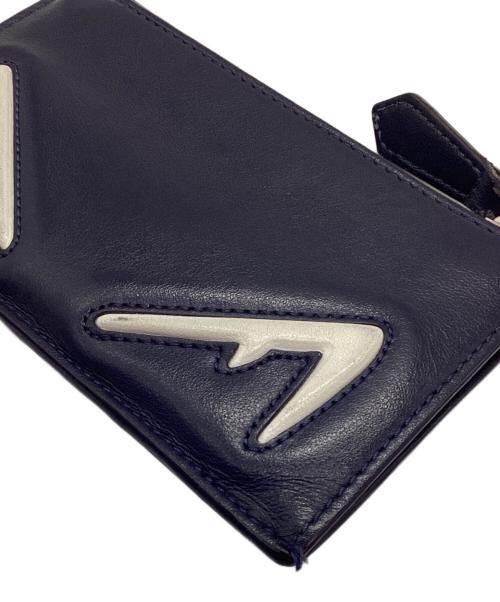 FENDI（フェンディ）FENDI (フェンディ) バグズアイコインケース ネイビーの古着・服飾アイテム