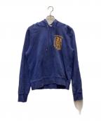 DSQUARED2ディースクエアード）の古着「裏ボアパーカー」｜ブルー