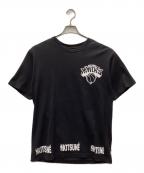 maison kitsuneメゾンキツネ）の古着「プリントTシャツ」｜ブラック