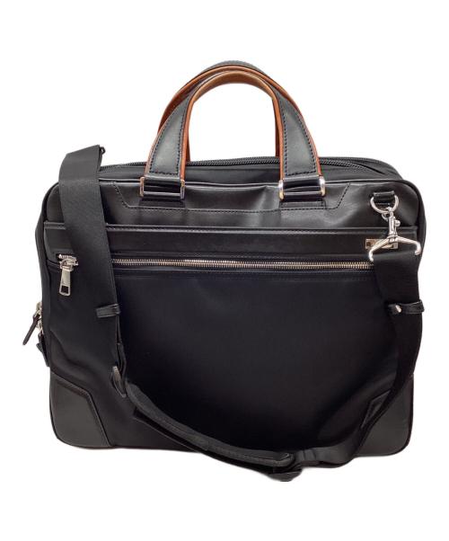 Samsonite（サムソナイト）Samsonite (サムソナイト) ブリーフケース ブラック×ブラウンの古着・服飾アイテム