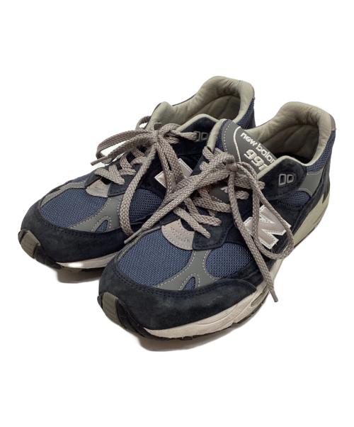 NEW BALANCE（ニューバランス）NEW BALANCE (ニューバランス) ローカットスニーカー ブルー×グレー サイズ:26cmの古着・服飾アイテム