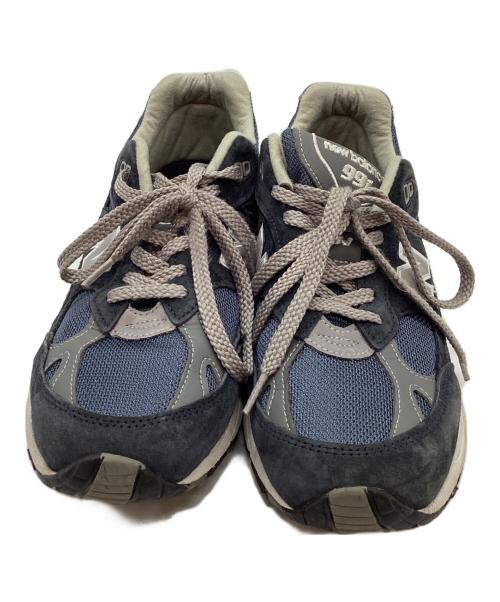 NEW BALANCE（ニューバランス）NEW BALANCE (ニューバランス) ローカットスニーカー ブルー×グレー サイズ:26cmの古着・服飾アイテム