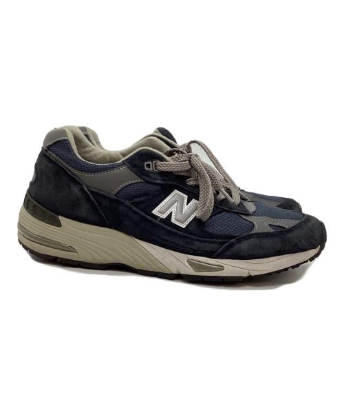 NEW BALANCE（ニューバランス）NEW BALANCE (ニューバランス) ローカットスニーカー ブルー×グレー サイズ:26cmの古着・服飾アイテム