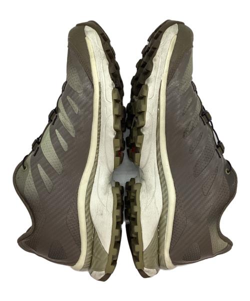 SALOMON（サロモン）SALOMON (サロモン) トレッキングシューズ グレー×カーキ サイズ:26.5cmの古着・服飾アイテム