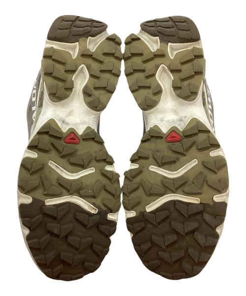 SALOMON（サロモン）SALOMON (サロモン) トレッキングシューズ グレー×カーキ サイズ:26.5cmの古着・服飾アイテム