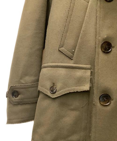 DOLCE & GABBANA（ドルチェ＆ガッバーナ）DOLCE & GABBANA (ドルチェ＆ガッバーナ) ドッキングロングコート ブラウン サイズ:Lの古着・服飾アイテム