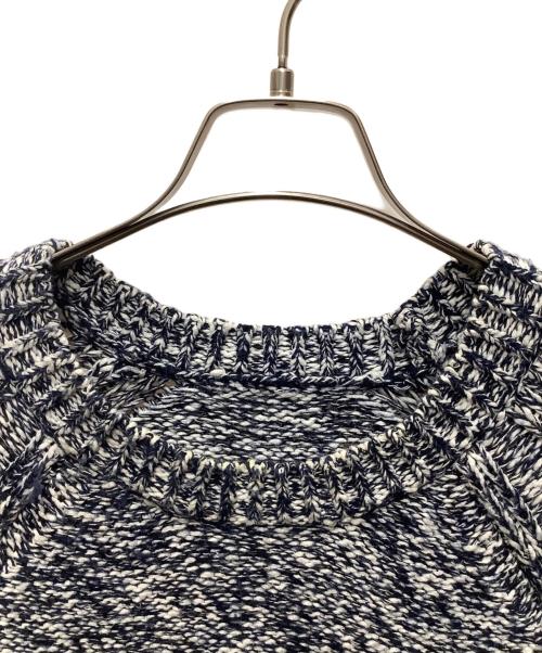 KENZO（ケンゾー）KENZO (ケンゾー) ニット/intarsia knit tiger jumper ブルー×ホワイト サイズ:Lの古着・服飾アイテム