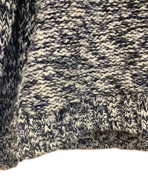 KENZO（ケンゾー）KENZO (ケンゾー) ニット/intarsia knit tiger jumper ブルー×ホワイト サイズ:Lの古着・服飾アイテム