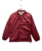 BILLIONAIRE BOYS CLUBビリオネアボーイズクラブ）の古着「コーチジャケット」｜ボルドー
