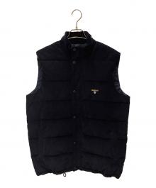 Barbour（バブアー）の古着「コーデュロイベスト」｜ネイビー
