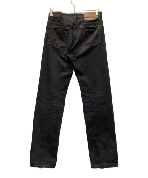 LEVI'S（リーバイス）LEVI'S (リーバイス) 先染めデニムパンツ ブラック サイズ:Mの古着・服飾アイテム