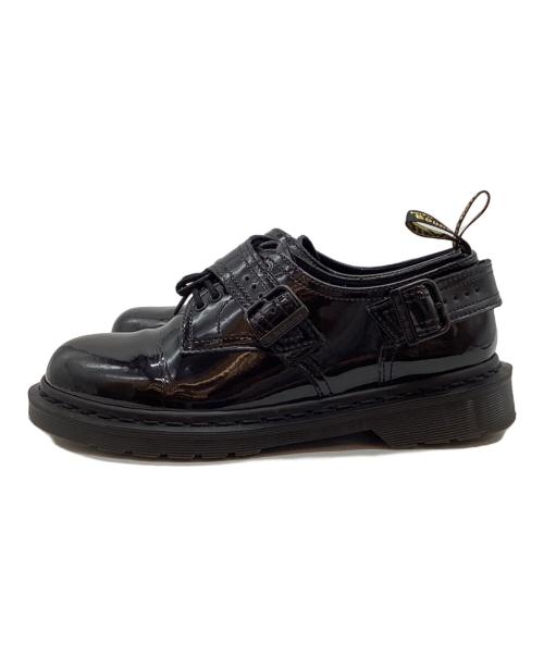 Dr.Martens（ドクターマーチン）Dr.Martens (ドクターマーチン) エナメルシューズ ブラック サイズ:6の古着・服飾アイテム