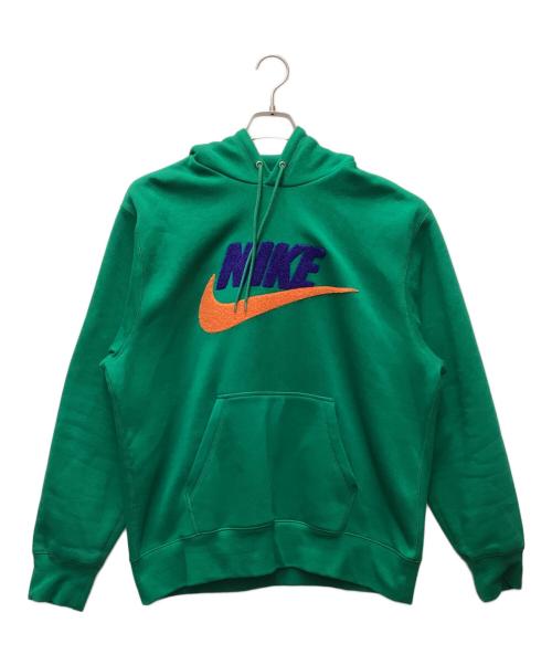 NIKE（ナイキ）NIKE (ナイキ) パーカー グリーン サイズ:XLの古着・服飾アイテム