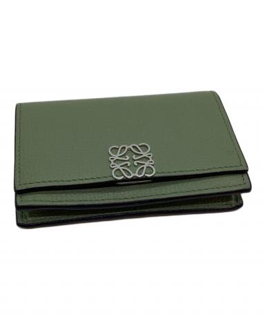 中古・古着通販】LOEWE (ロエベ) カードケース グリーン｜ブランド