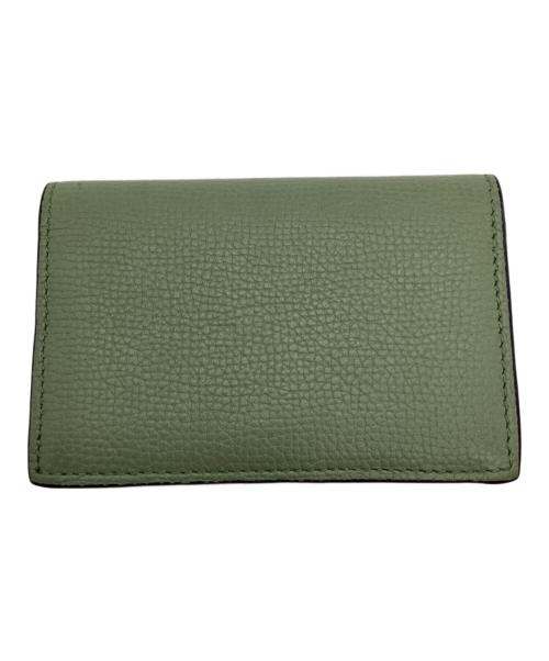 LOEWE（ロエベ）LOEWE (ロエベ) カードケース グリーンの古着・服飾アイテム