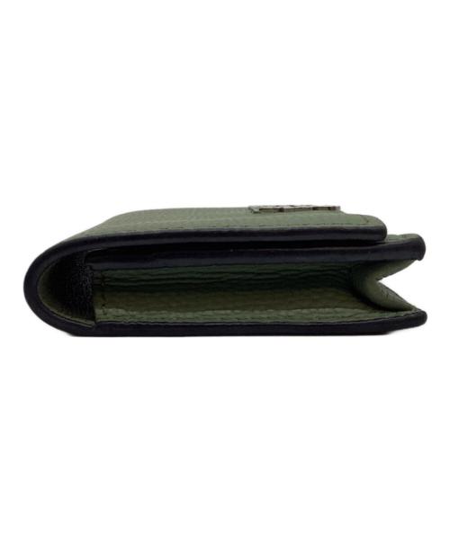 LOEWE（ロエベ）LOEWE (ロエベ) カードケース グリーンの古着・服飾アイテム