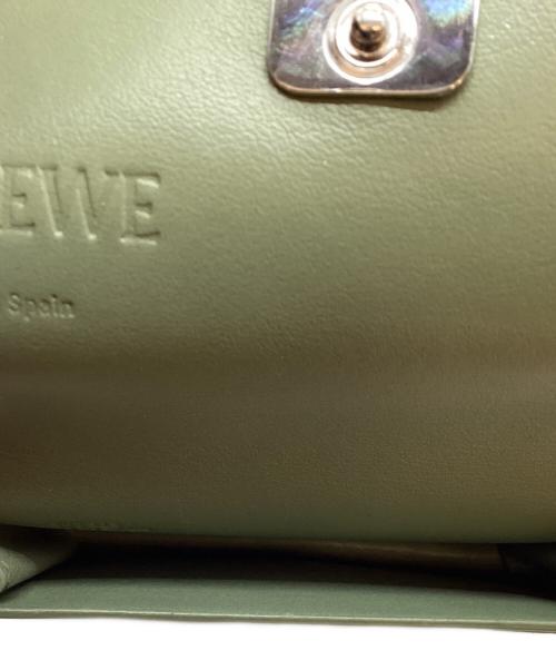 LOEWE（ロエベ）LOEWE (ロエベ) カードケース グリーンの古着・服飾アイテム
