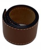 LOEWEロエベ）の古着「レザーブレスレット」｜ブラウン