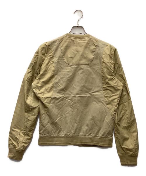 DIESEL（ディーゼル）DIESEL (ディーゼル) コットンライダースジャケット カーキ サイズ:Mの古着・服飾アイテム